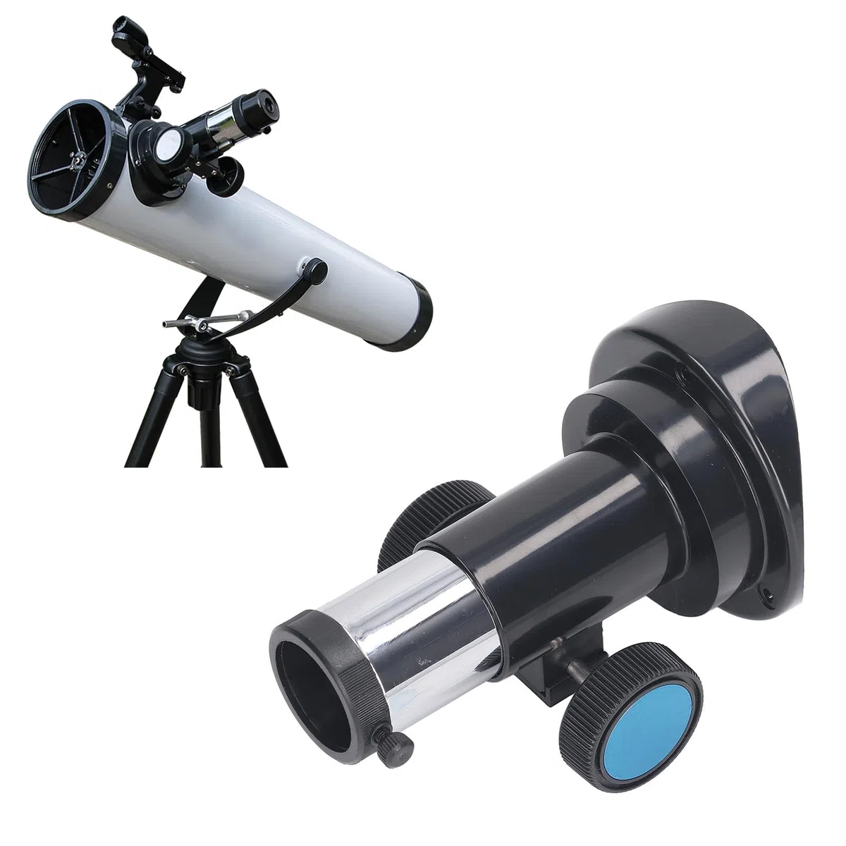 Siège de Mise au Point pour télescope, focale de 67mm pour télescope astronomique, Interface d'oculaire de 1.25 Pouces, focalisateur de télescope réflecteur pour télescopes DIY