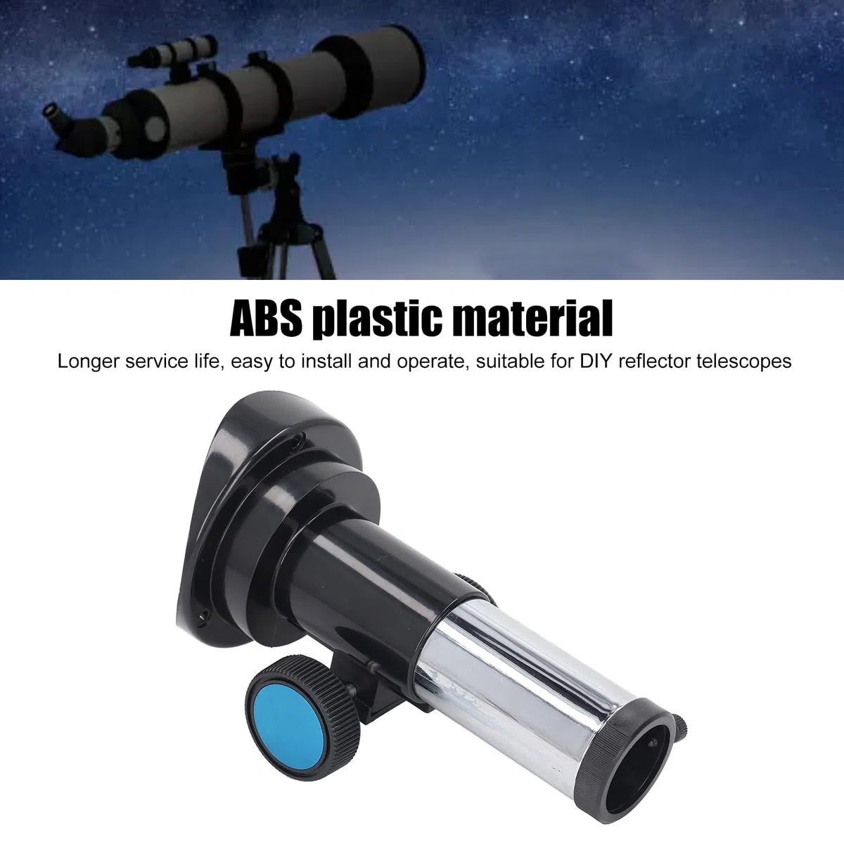 Siège de Mise au Point pour télescope, focale de 67mm pour télescope astronomique, Interface d'oculaire de 1.25 Pouces, focalisateur de télescope réflecteur pour télescopes DIY
