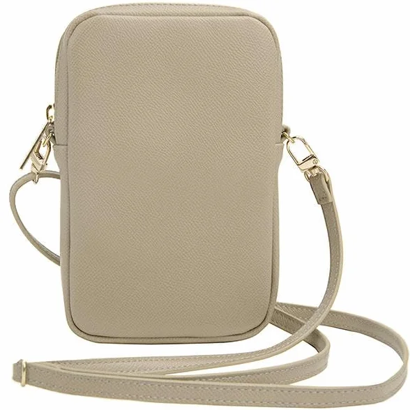 CG MOBILE Guess GUWBZPGSTEGD Sac à fermeture éclair Or clair Triangle 4G