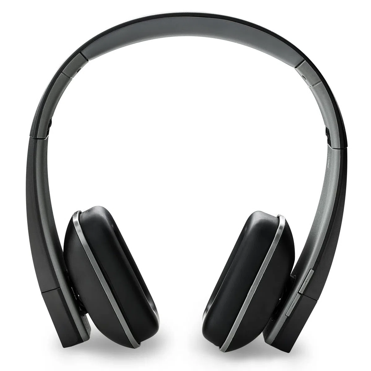 XTRONS Casque sans fil IR double canal stéréo infrarouge sans fil deux canaux avec transmetteur infrarouge intégré Noir