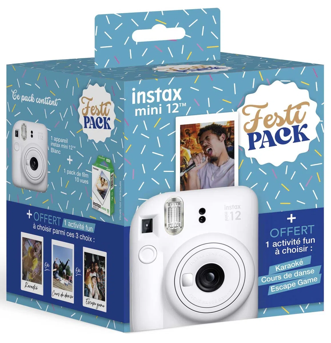 FUJI INSTAX MINI 12 BLC FESTI PACK