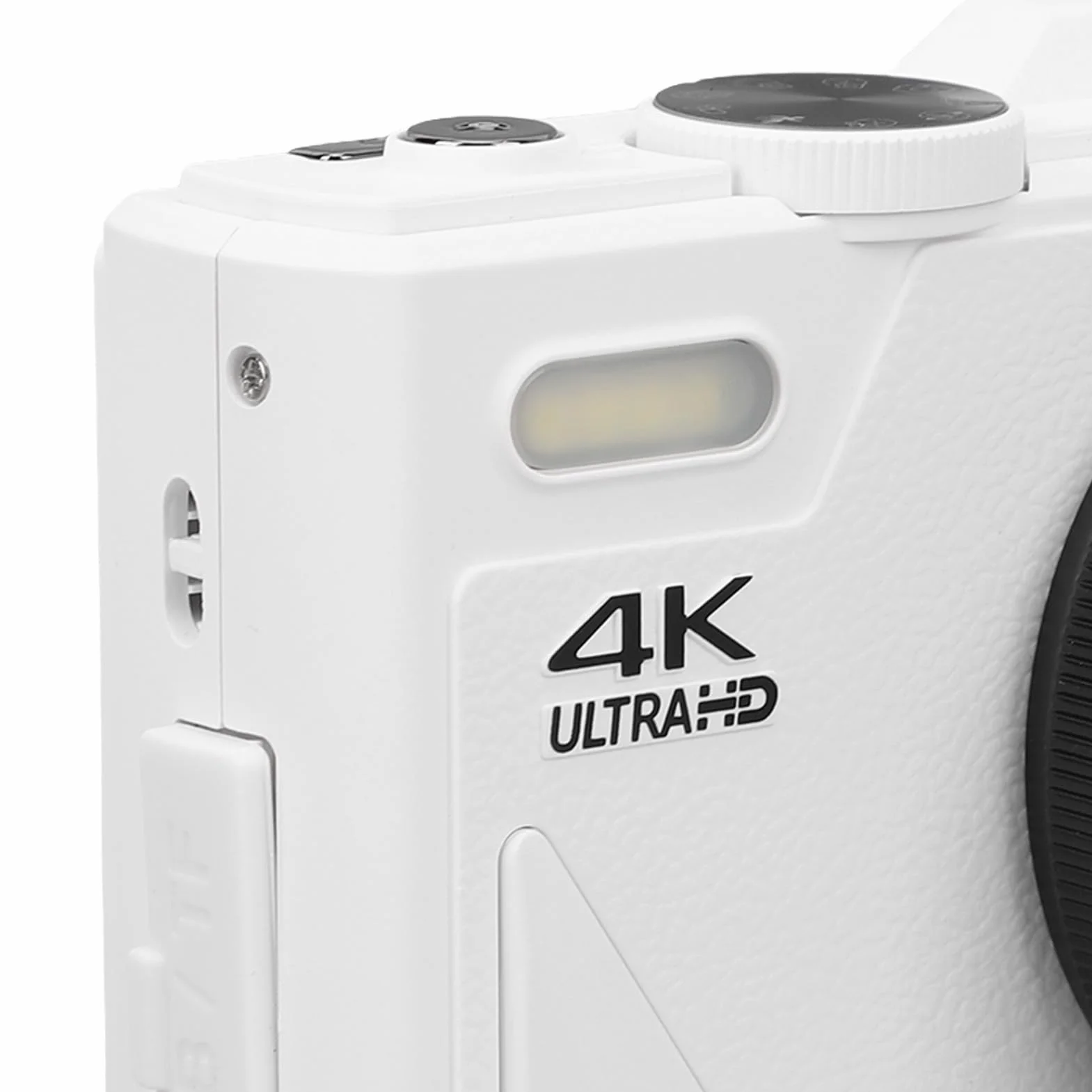 Appareil Photo Numérique 4K pour la Photographie, Zoom 18X, Autofocus, Caméscope Vidéo Rétro avec écran Rabattable de 3 Pouces, Appareil Photo Compact de Voyage 64 MP pour Selfie