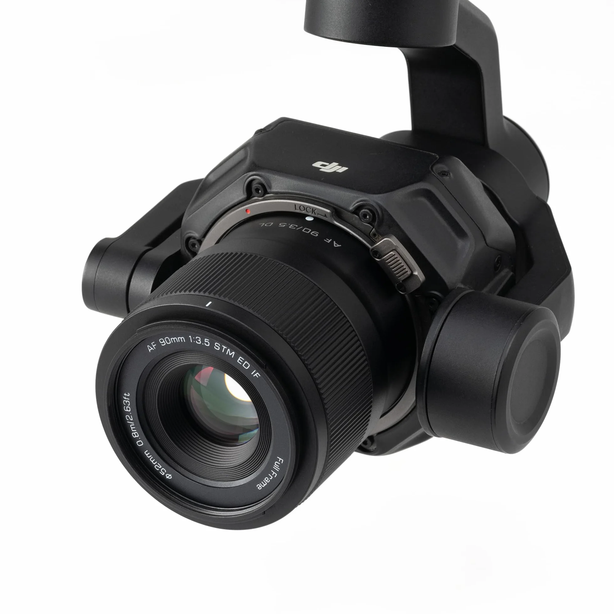 VILTROX Objectif 90mm F3.5 DL, AF 90mm f3.5 DL, téléobjectif Moyen pour écosystème DJI DL, Objectif autofocus pour DJI Inspire 3, Ronin 4D, Zenmuse X9-8K Air Gimbal