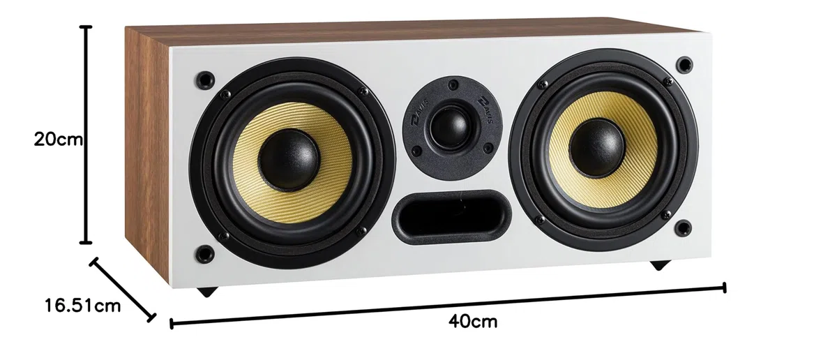 Davis Acoustics Ariane C Noyer (Walnut) - Centrale 2 Voies/3 Haut-parleurs