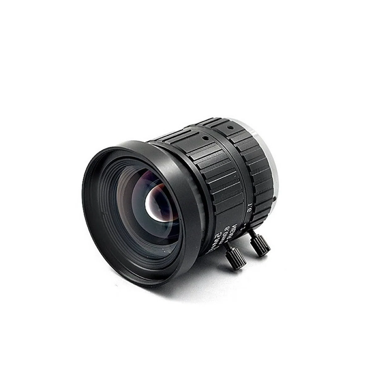 Objectif de caméra de microscope industriel, Objectif HD c-mount 8mm 2/3 "F1.4 FA, Vision industrielle, objectif à focale fixe, caméra industrielle 5MP, objectif de vidéosurveillance Iris manuel, faib