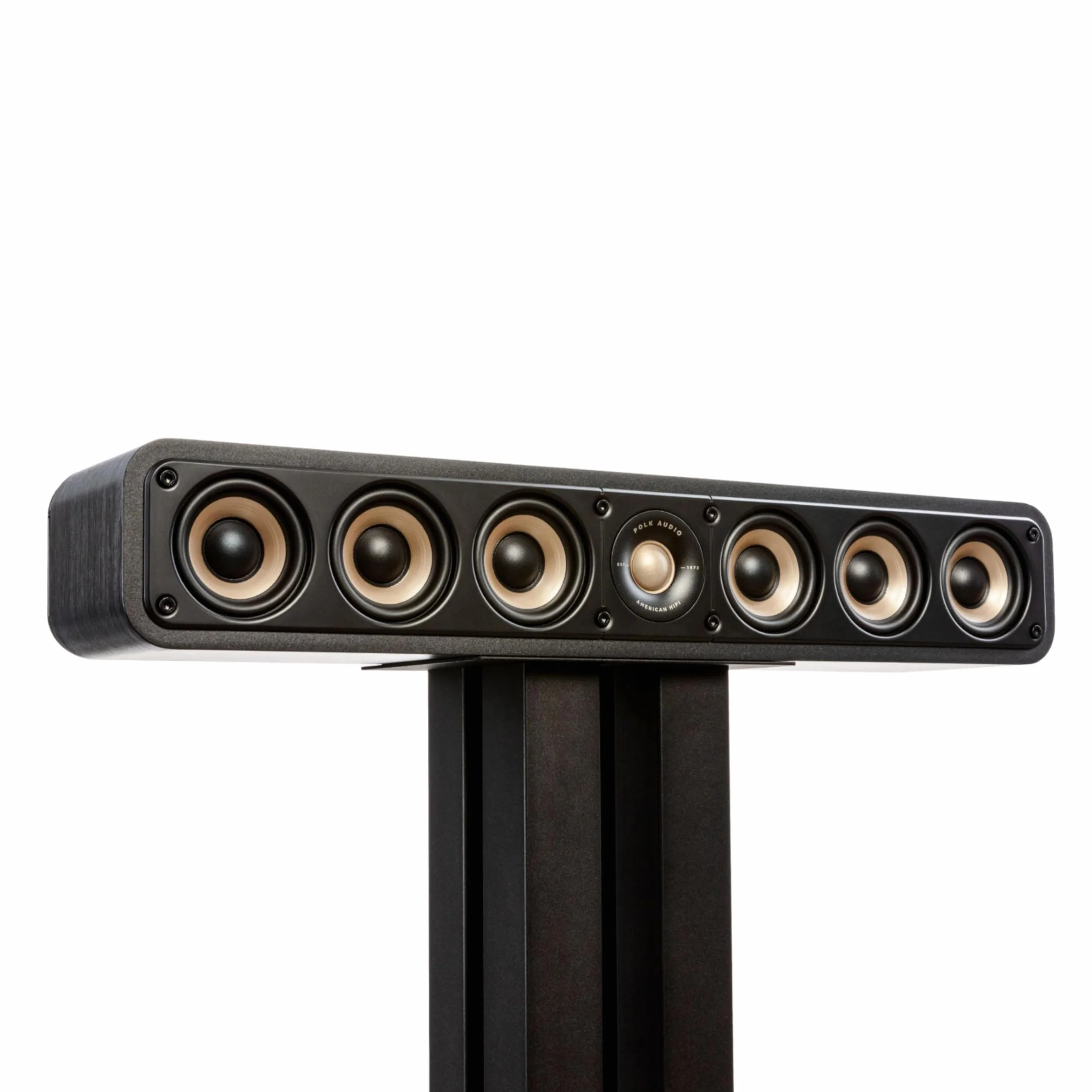 Polk Audio Signature Elite ES35 Enceinte Centrale Hi-Res, Compatible Dolby Atmos/DTS:X (Pièce) - Noire
