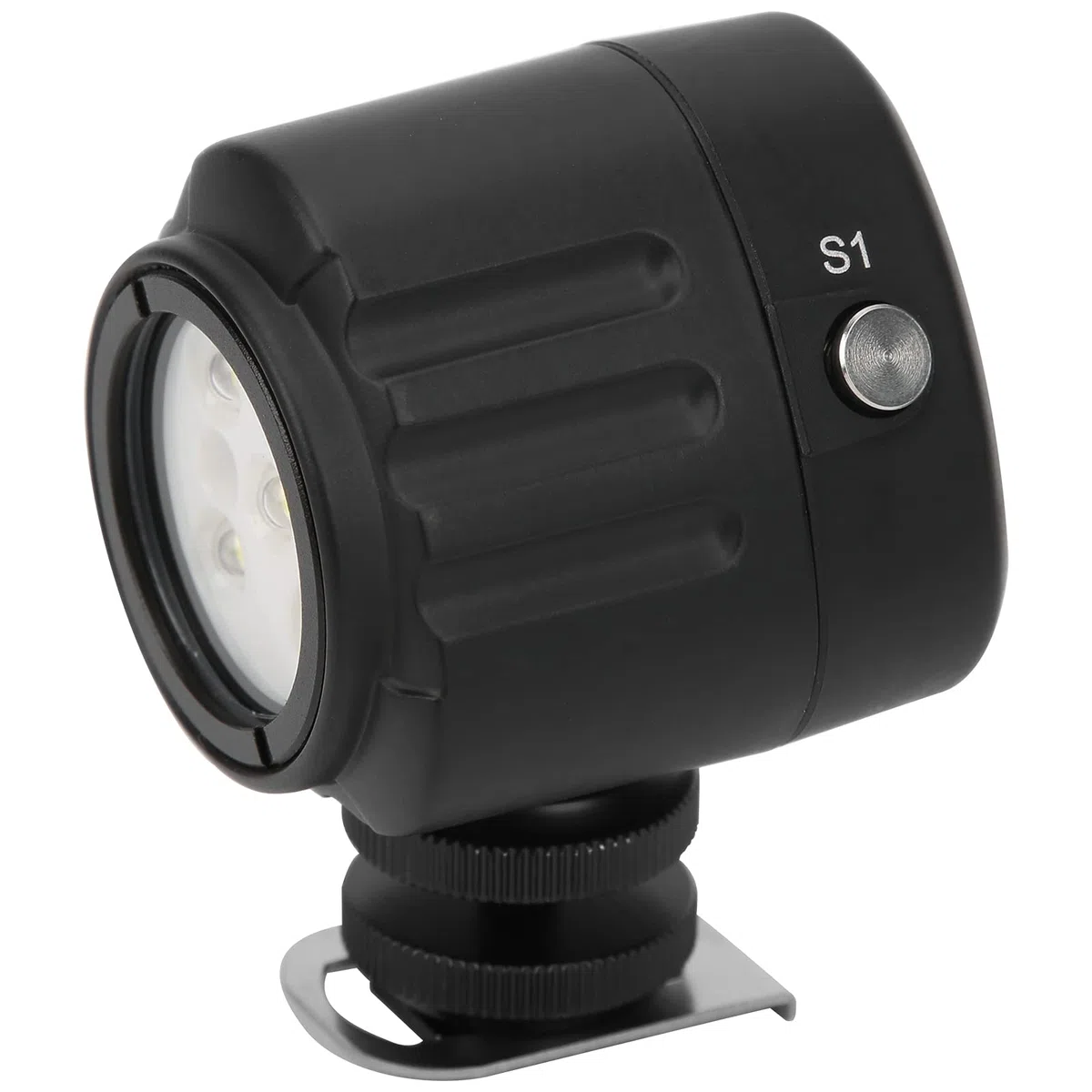 KIMISS Lumière de Remplissage LED de Plongée 7500K Haute luminosité Mini Caméra sous-Marine Vidéo avec Une capacité de Profondeur de 40M pour la Photographie de Plongée en Apnée en