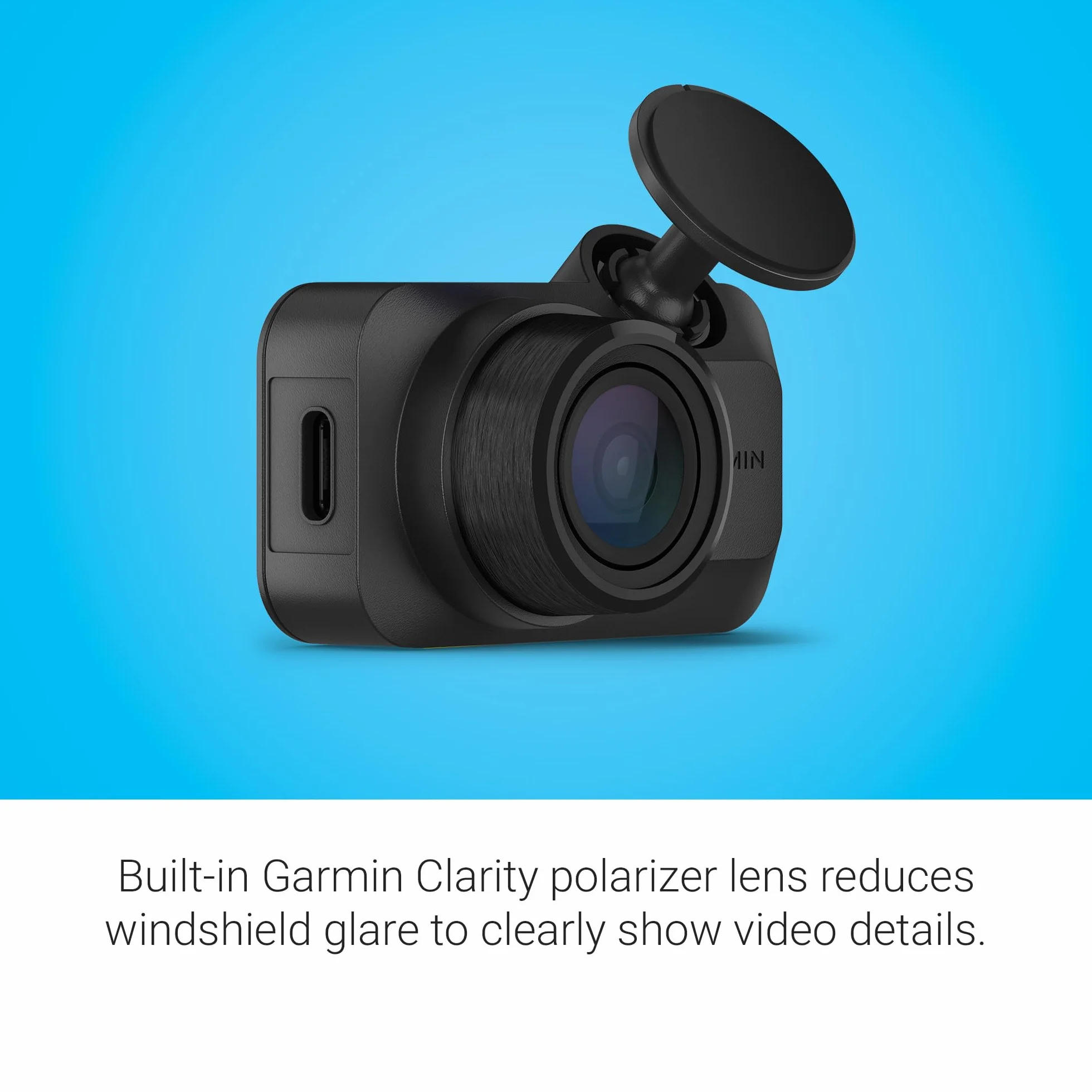 Garmin Dash Cam Mini 3 - Appareil Miniature avec vidéo HD 1080p