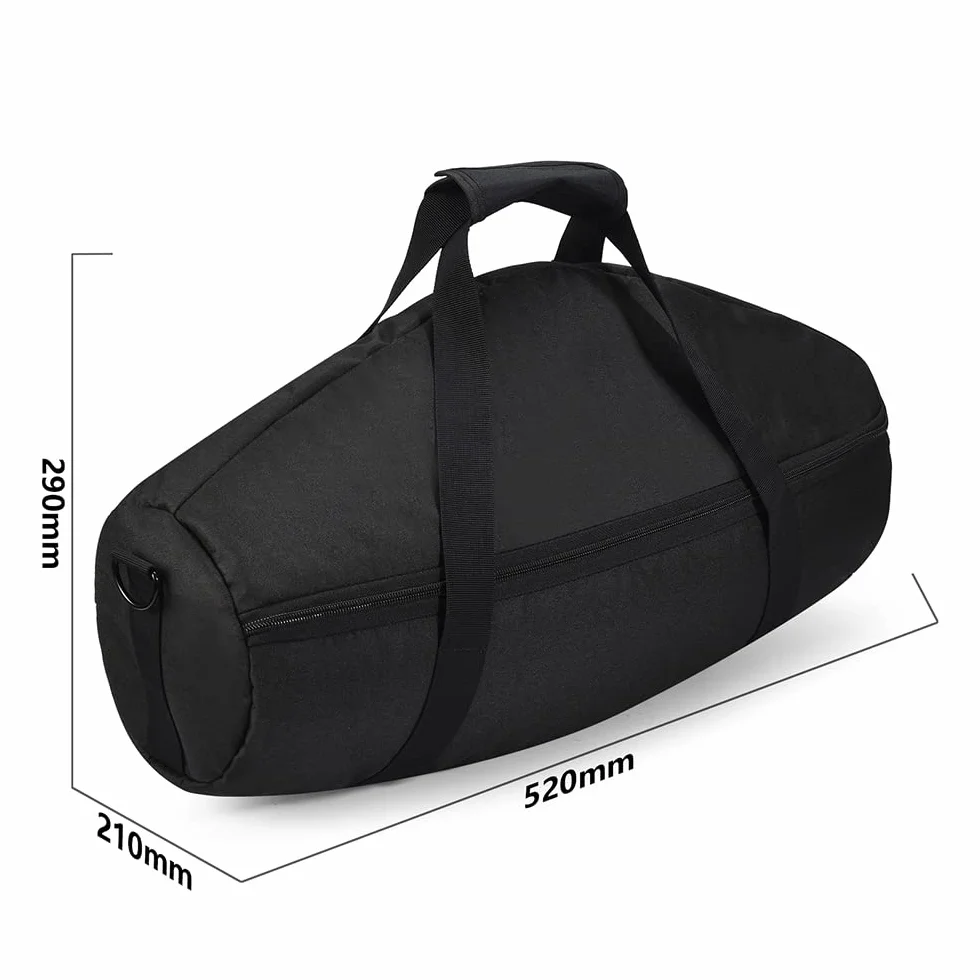 Étui Boombox 3/Boombox 3 WiFi Sac de Protection pour JBL Boombox 3 Portable Haut-Parleur Bluetooth,Boombox 2 Chargeur câble Transport, Housse Rangement Voyage, Sac à bandoulière (Noir)