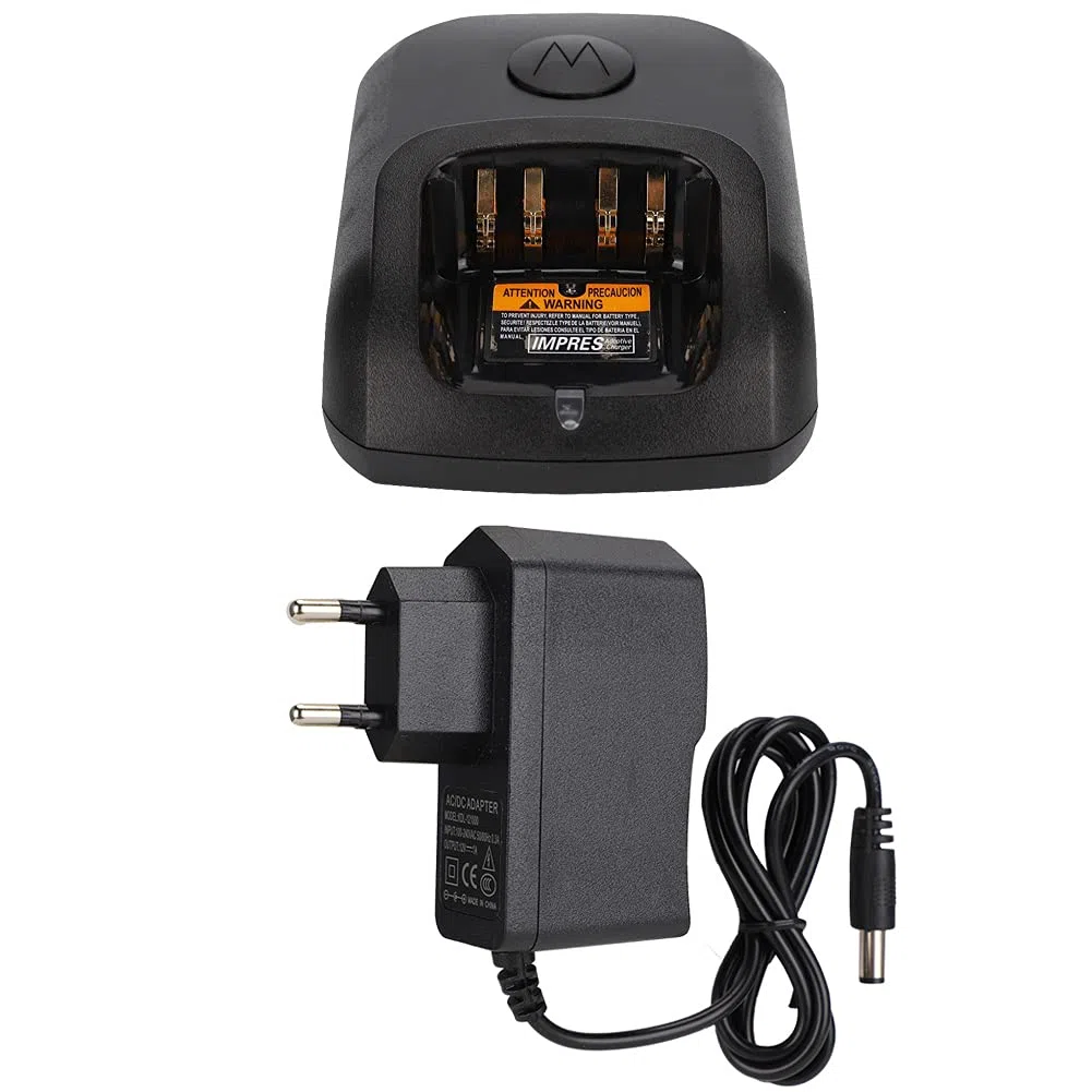 Chargeur de Bureau pour Talkie-walkie, Chargeur Radio Bidirectionnel Compact, Simple, Station de Stable pour Talkie-walkie 100-240 V pour XIR P8268 DP4400