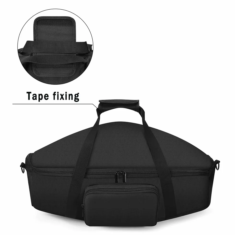 Étui Boombox 3/Boombox 3 WiFi Sac de Protection pour JBL Boombox 3 Portable Haut-Parleur Bluetooth,Boombox 2 Chargeur câble Transport, Housse Rangement Voyage, Sac à bandoulière (Noir)