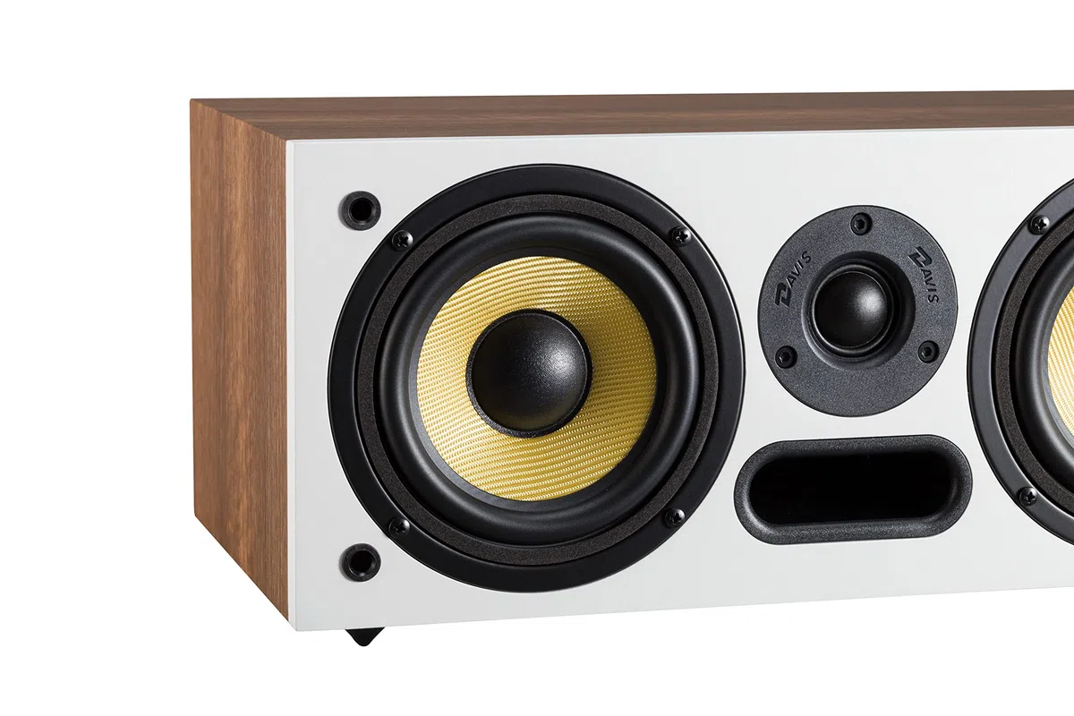 Davis Acoustics Ariane C Noyer (Walnut) - Centrale 2 Voies/3 Haut-parleurs