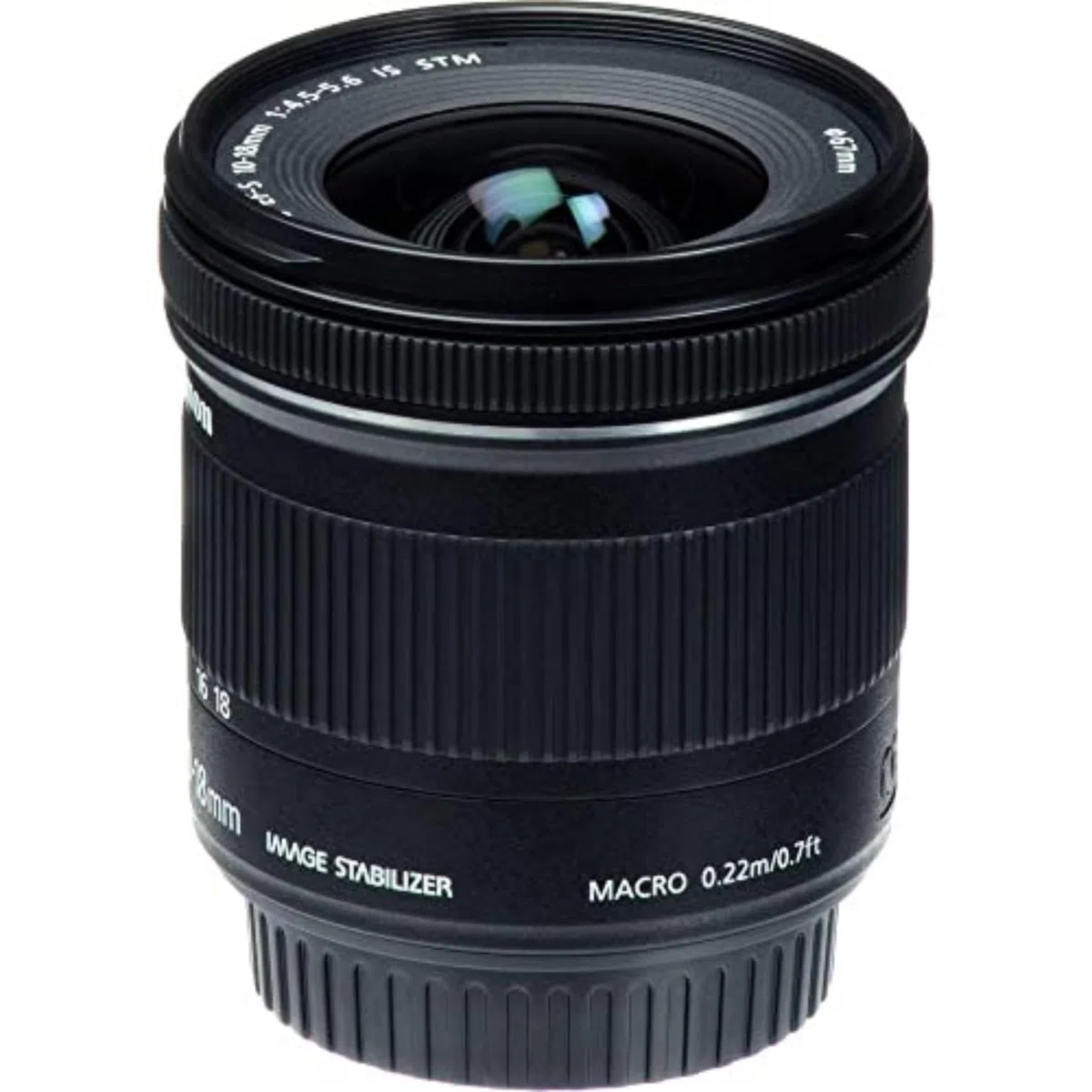 Canon EF-S Objectif 10 18 mm f/4,5 5,6 IS STM