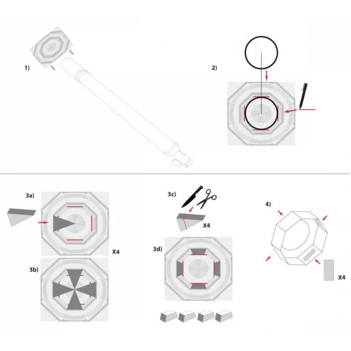 Explore Scientific Sun Catcher Filtre Solaire pour réfracteur et télescope SC 8"