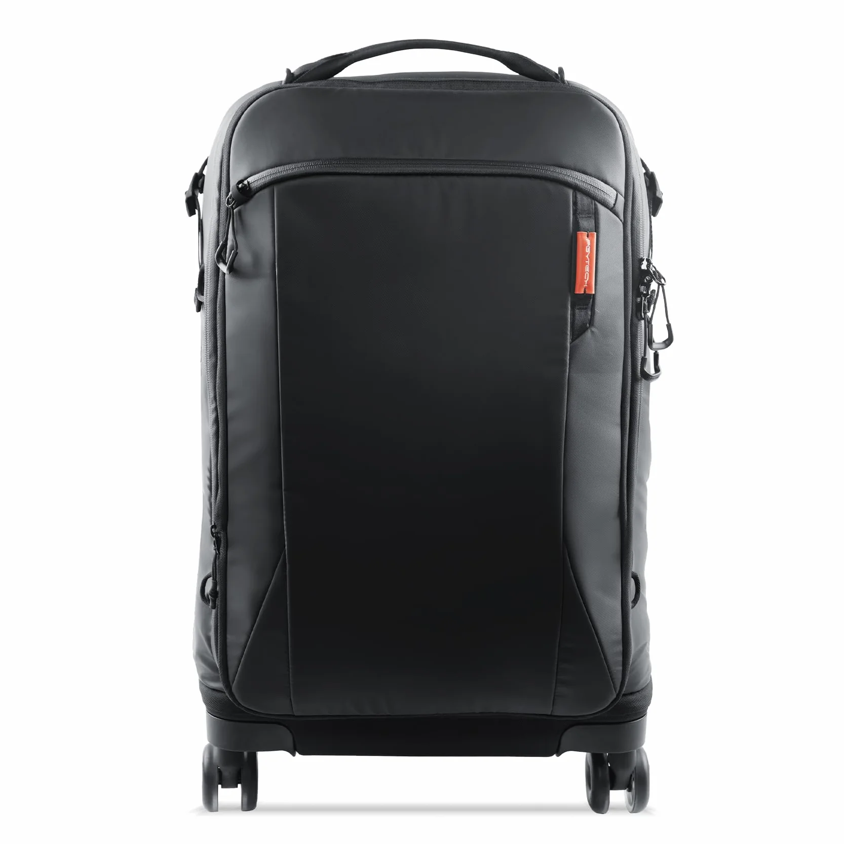 PGYTECH Sac à Dos à Roulettes 2 en 1 pour Appareil Photo Reflex Numérique/SLR/Trépied de Voyage, Bagage à Roulettes avec et Housse de Pluie, Compatible avec Ordinateur Portable 17 Pouces Canon/Nikon