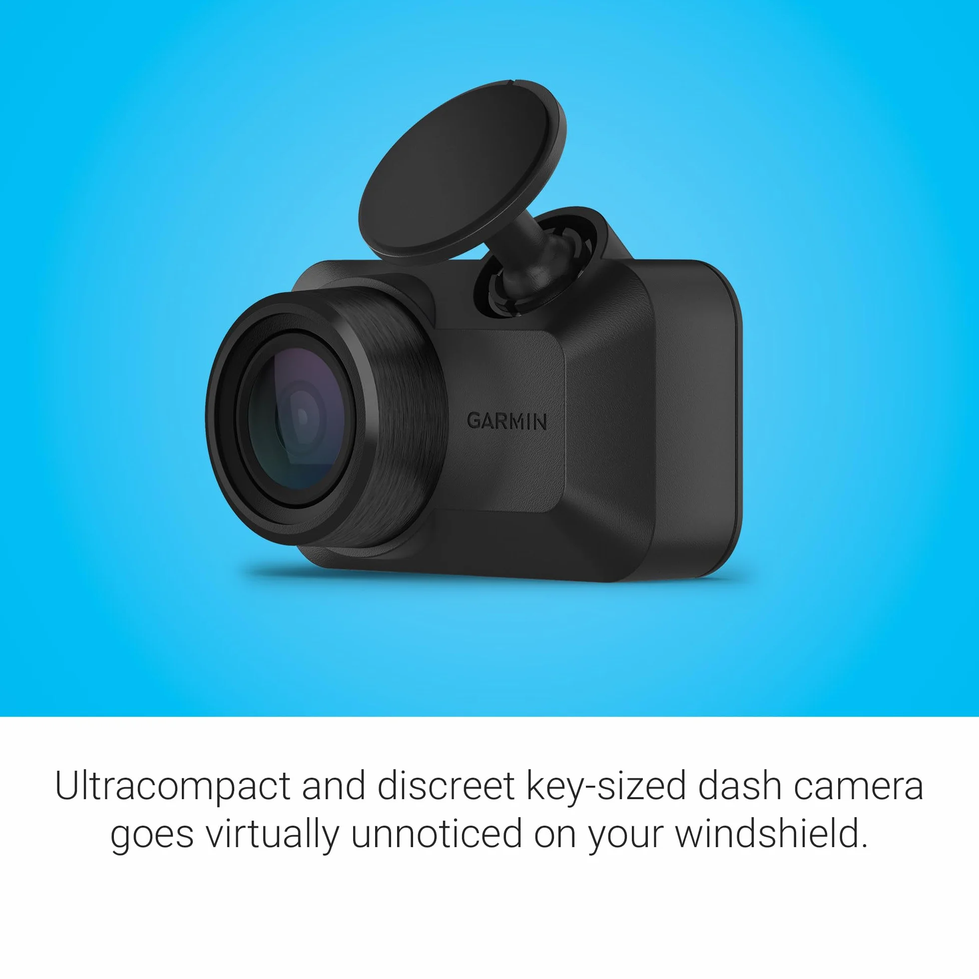 Garmin Dash Cam Mini 3 - Appareil Miniature avec vidéo HD 1080p