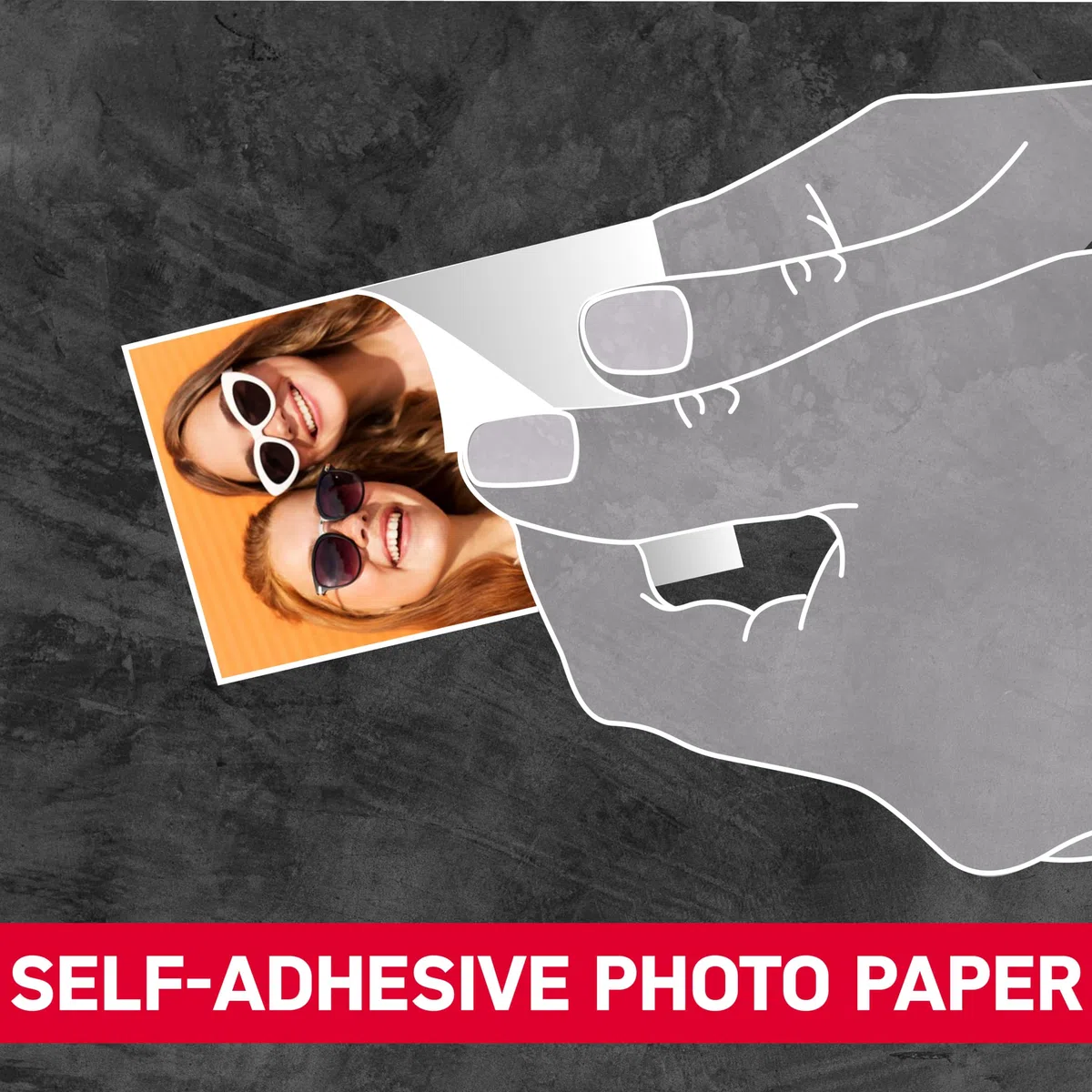 AgfaPhoto Mini P.2 - Pack Imprimante Portable Zink Photos Instantanées + Recharge pour 30 Photos supplémentaires - Impression sans Encre Facile, Rapide - Photo 75 x 50 mm - Smartphones et Tablettes