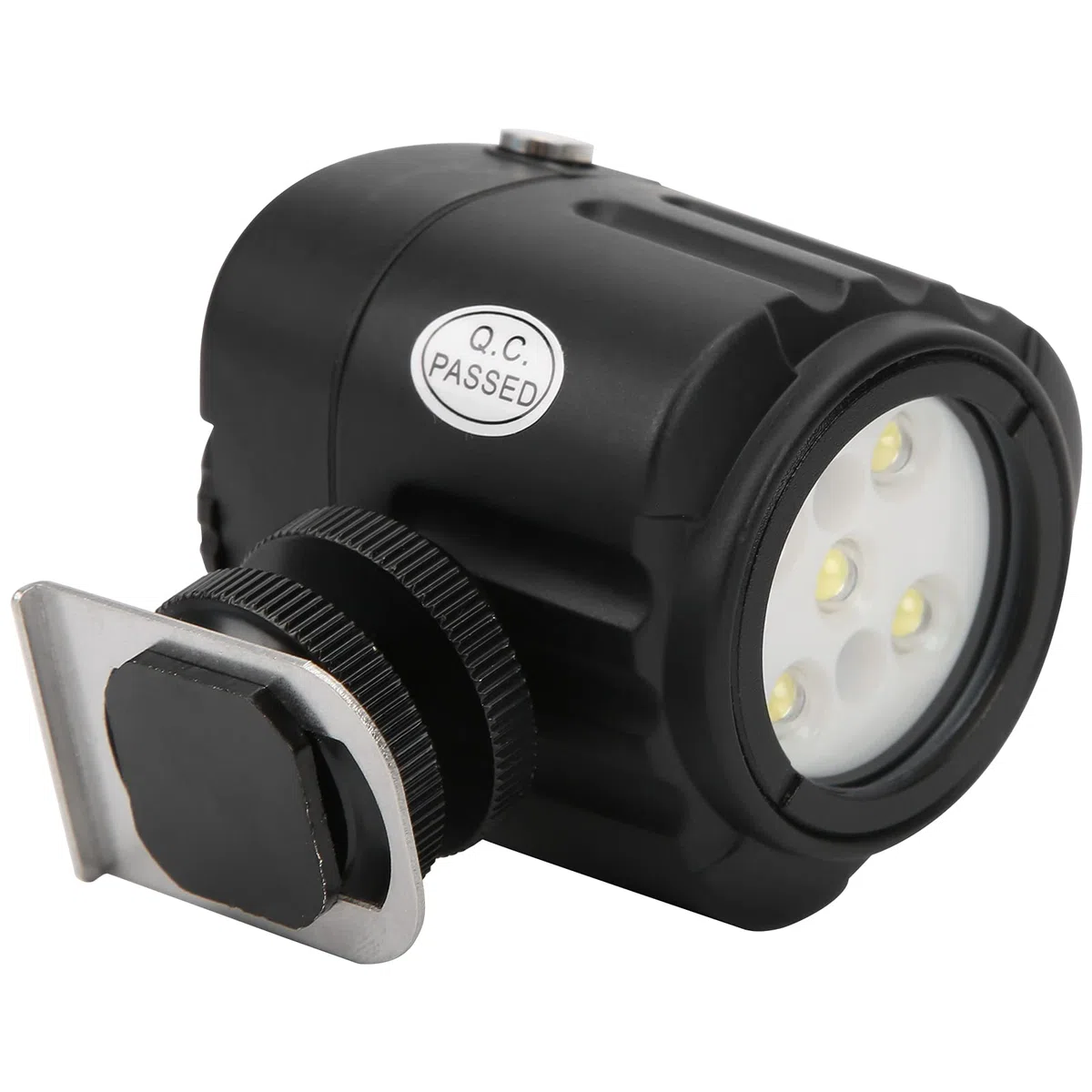 KIMISS Lumière de Remplissage LED de Plongée 7500K Haute luminosité Mini Caméra sous-Marine Vidéo avec Une capacité de Profondeur de 40M pour la Photographie de Plongée en Apnée en