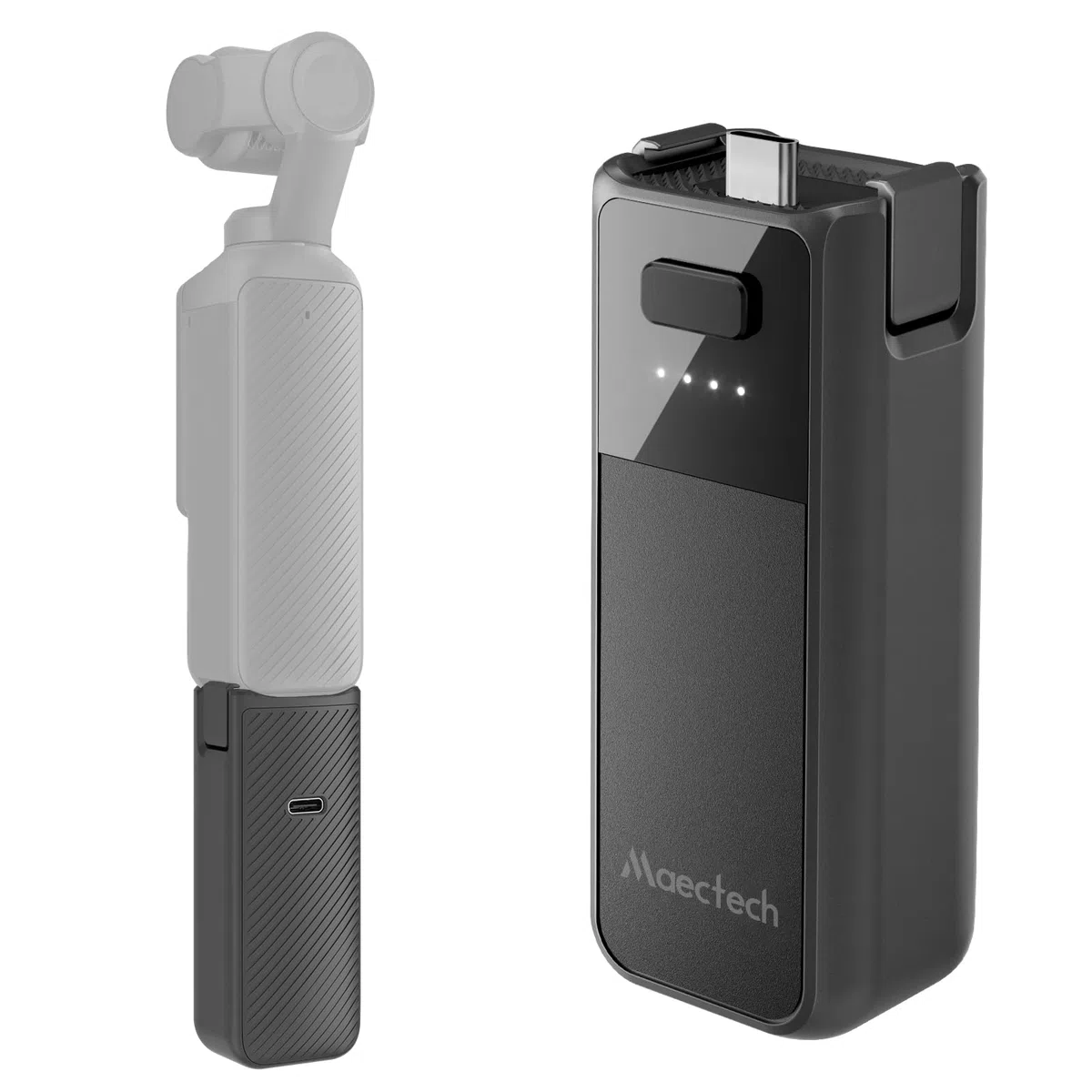 Poignée de batterie à charge rapide pour Osmo Pocket 3 accessoires de poche 3 poignées de batterie avec cellules de batterie d'usine d'origine
