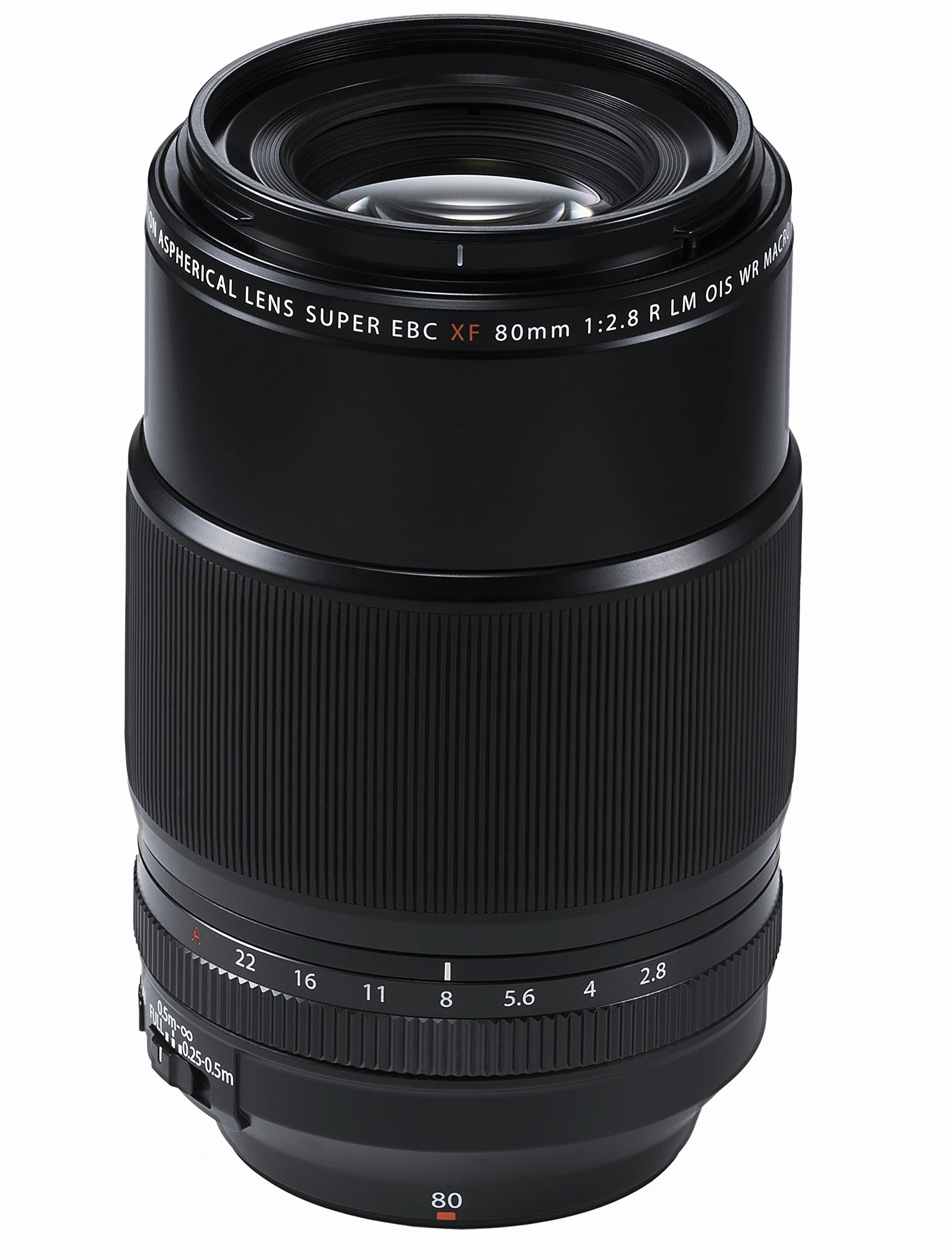 Objectif Fujifilm Fujinon XF 80 mm f/2,8 R L OIS WR Macro