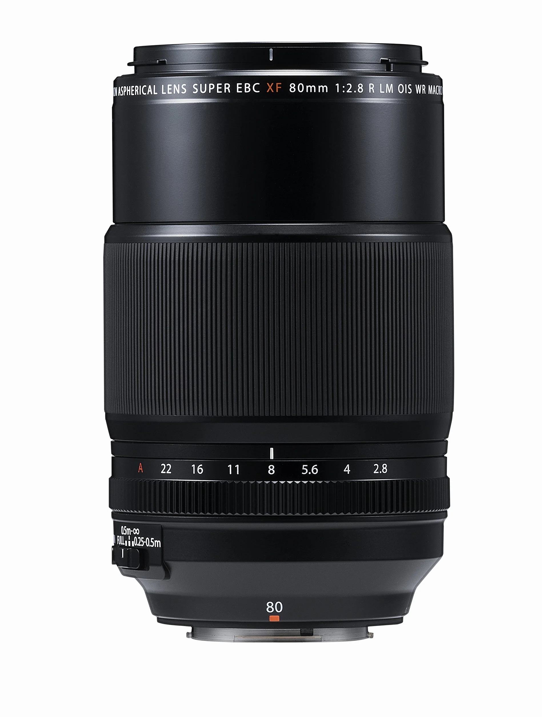 Objectif Fujifilm Fujinon XF 80 mm f/2,8 R L OIS WR Macro