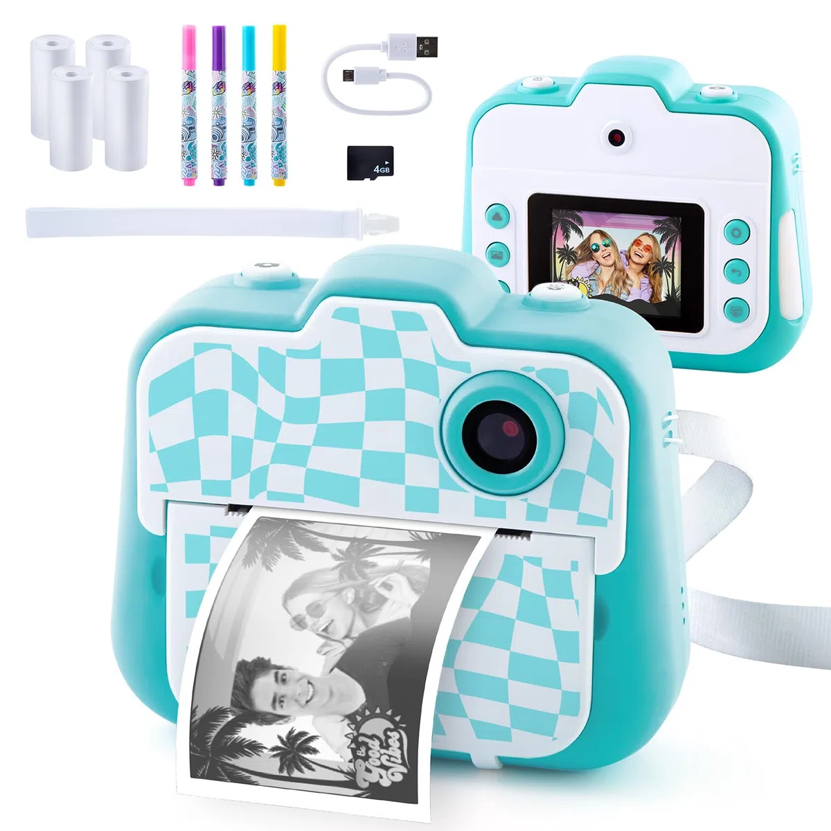 Canal Toys - Studio Creator Photo Creator - Appareil Photo 3 en 1 à Impression Instantanée - Imprimante Intégrée - 250 Impressions - 4 Go Stockage - Jouet Créatif - Cadeau Enfant 8 Ans + - CLK 004